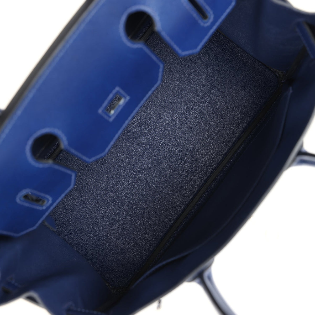 Hermès Birkin 30 Bleu Saphir Box Palladium Hardware