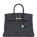 Hermès Birkin 35 Ardoise Togo Gold Hardware