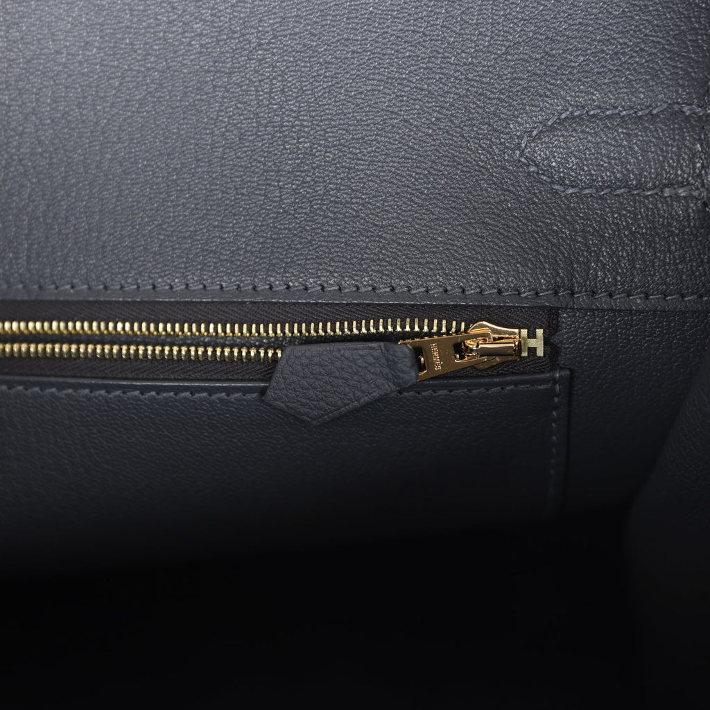 Hermès Birkin 35 Ardoise Togo Gold Hardware