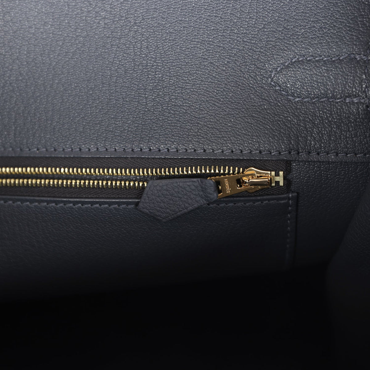 Hermès Birkin 35 Ardoise Togo Gold Hardware