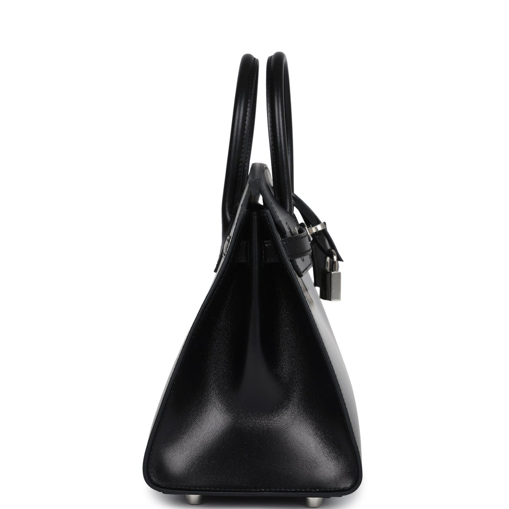 Hermès Birkin Sellier 25 Black Box Palladium Hardware