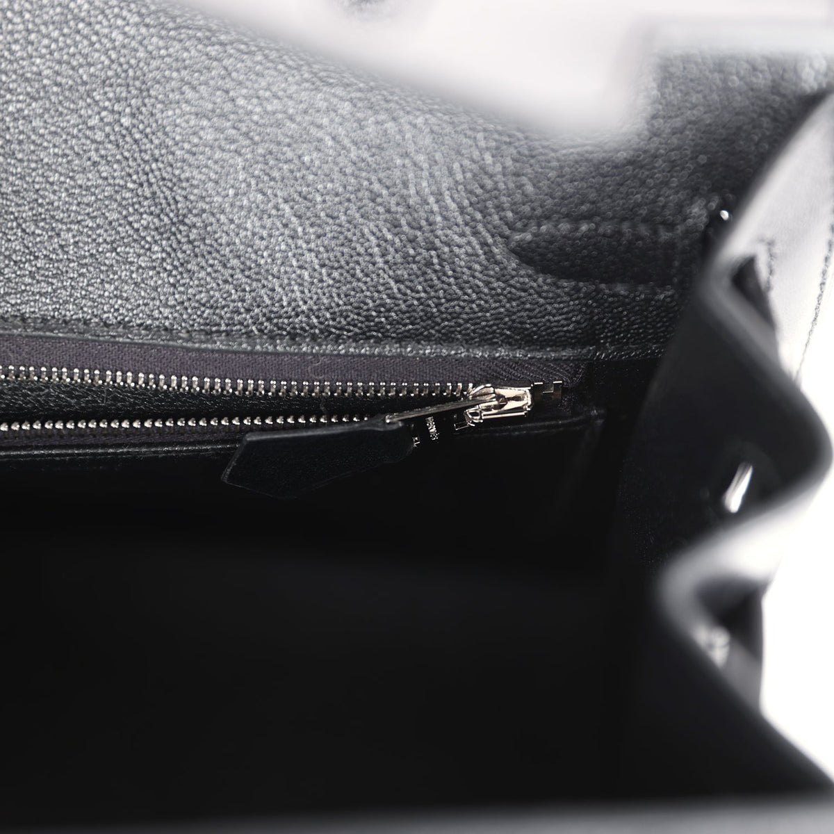 Hermès Birkin Sellier 25 Black Box Palladium Hardware