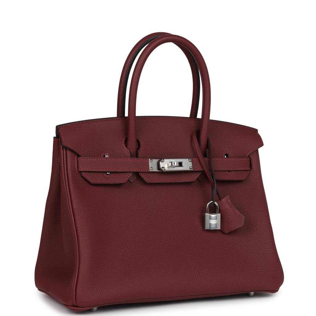 Hermès Birkin 30 Rouge H Togo Palladium Hardware