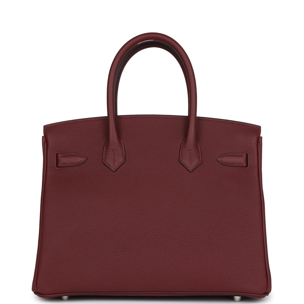 Hermès Birkin 30 Rouge H Togo Palladium Hardware