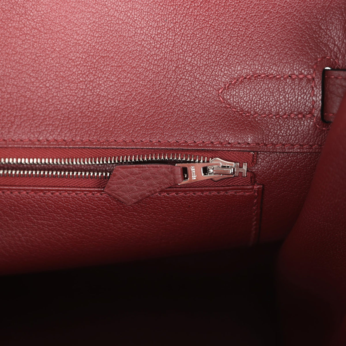 Hermès Birkin 30 Rouge H Togo Palladium Hardware