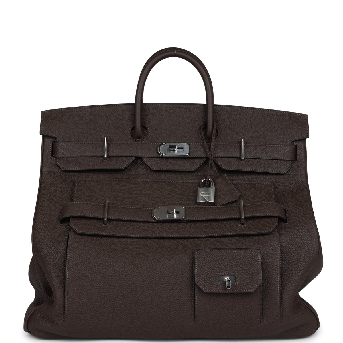 Hermès Multipockets Birkin HAC 50 Ecorce Togo Palladium Hardware