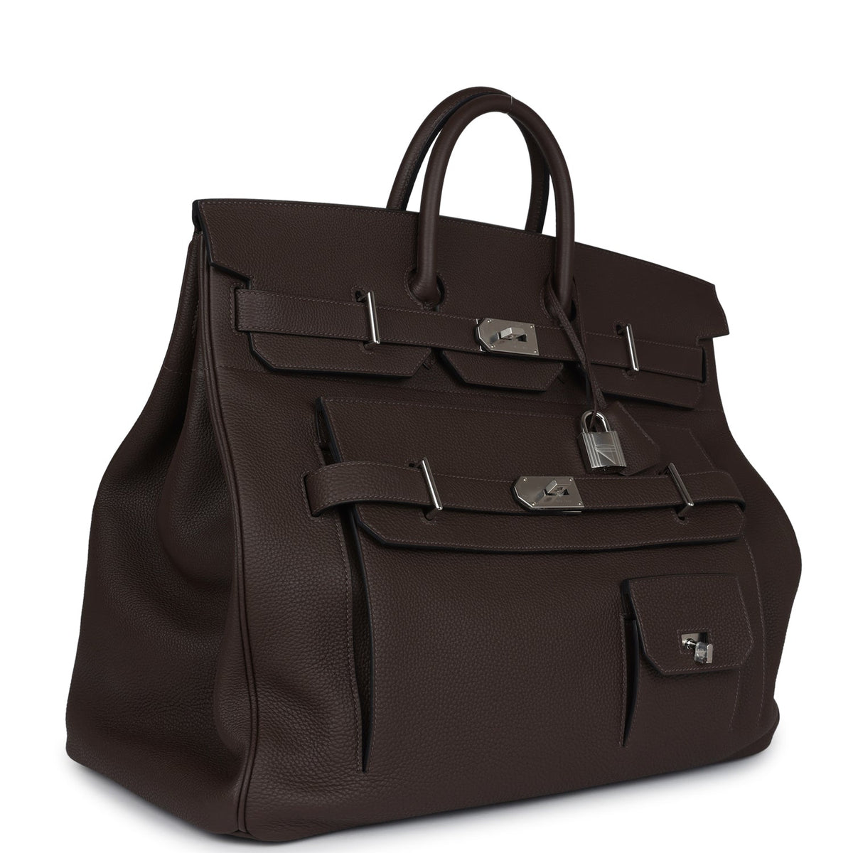 Hermès Multipockets Birkin HAC 50 Ecorce Togo Palladium Hardware