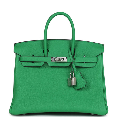 Hermès Birkin 25 Bambou Togo Palladium Hardware