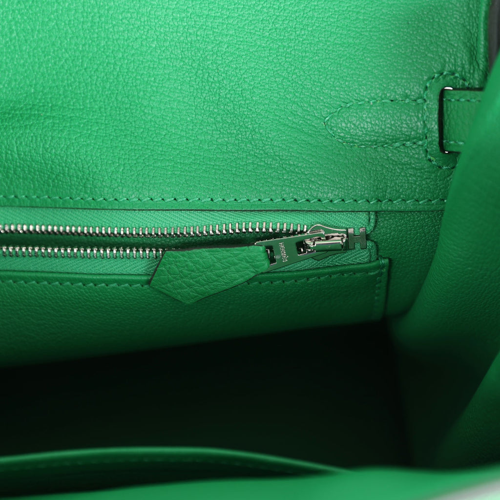 Hermès Birkin 25 Bambou Togo Palladium Hardware