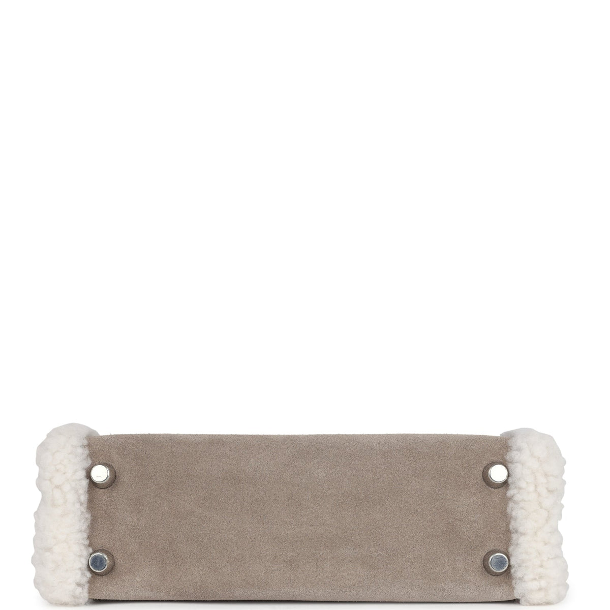 Hermès Teddy Kelly 20 Gris Caillou and Etoupe Swift Palladium Hardware