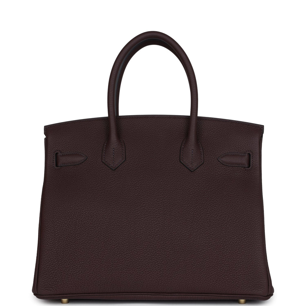 Hermès Birkin 30 Rouge Sellier Togo Gold Hardware