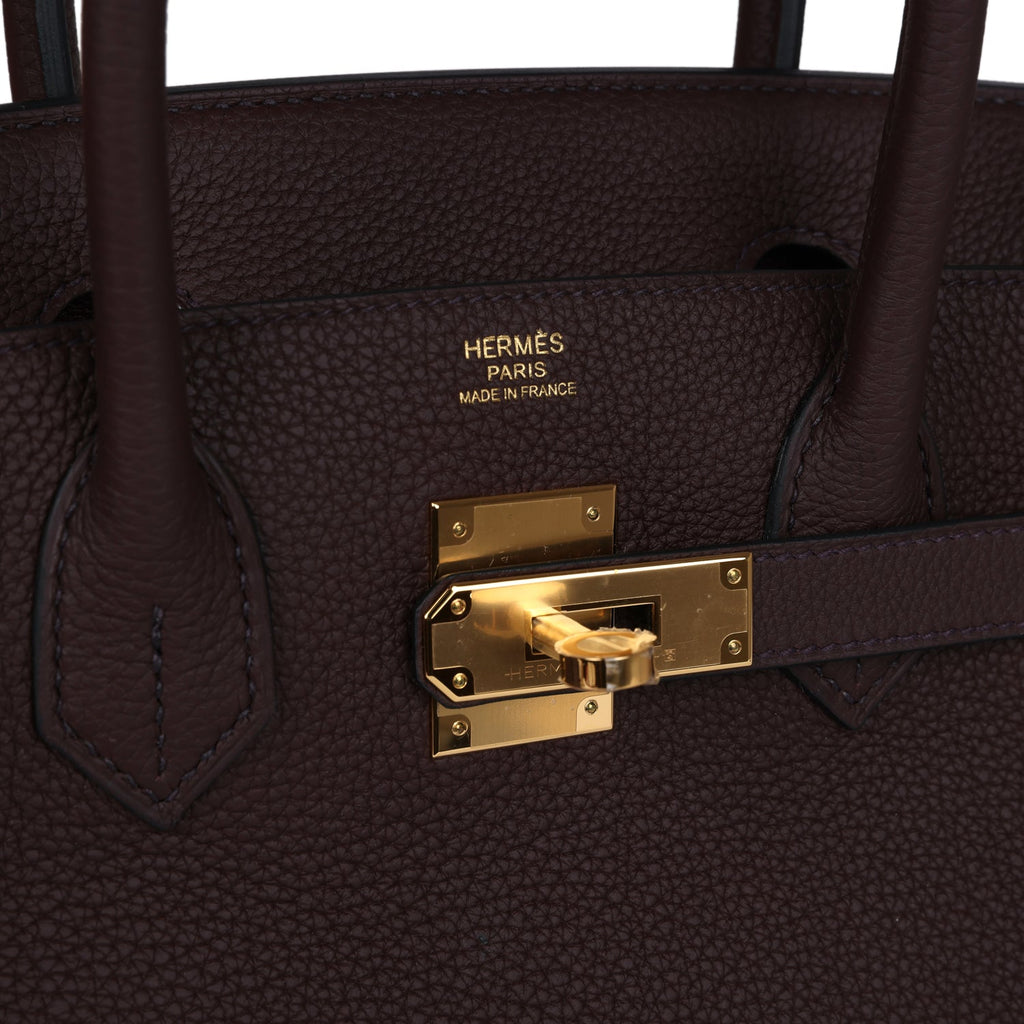 Hermès Birkin 30 Rouge Sellier Togo Gold Hardware