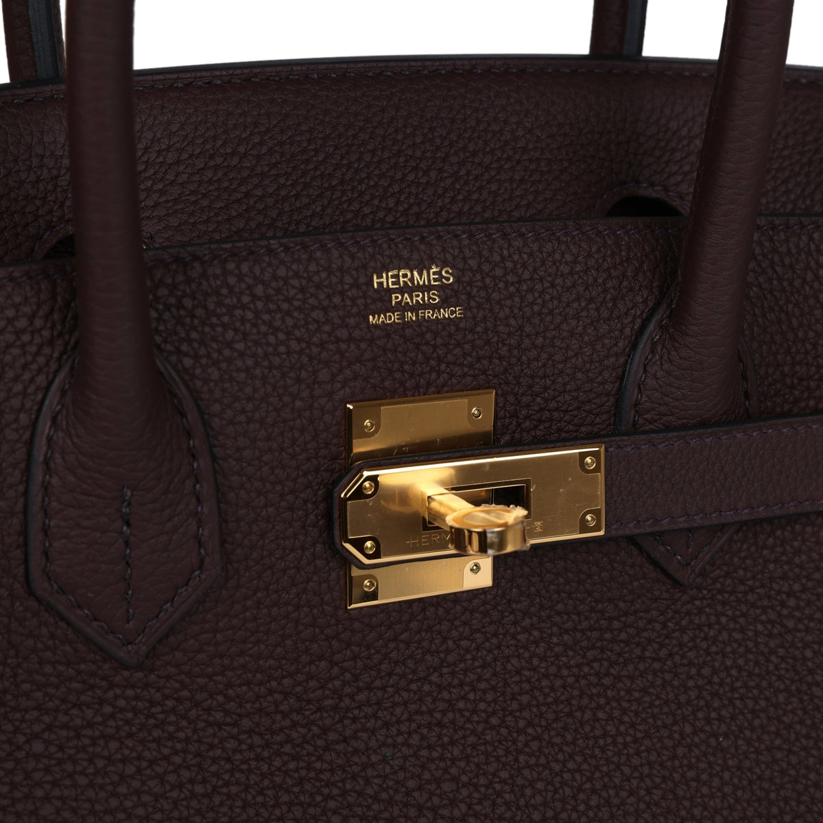 Hermès Birkin 30 Rouge Sellier Togo Gold Hardware