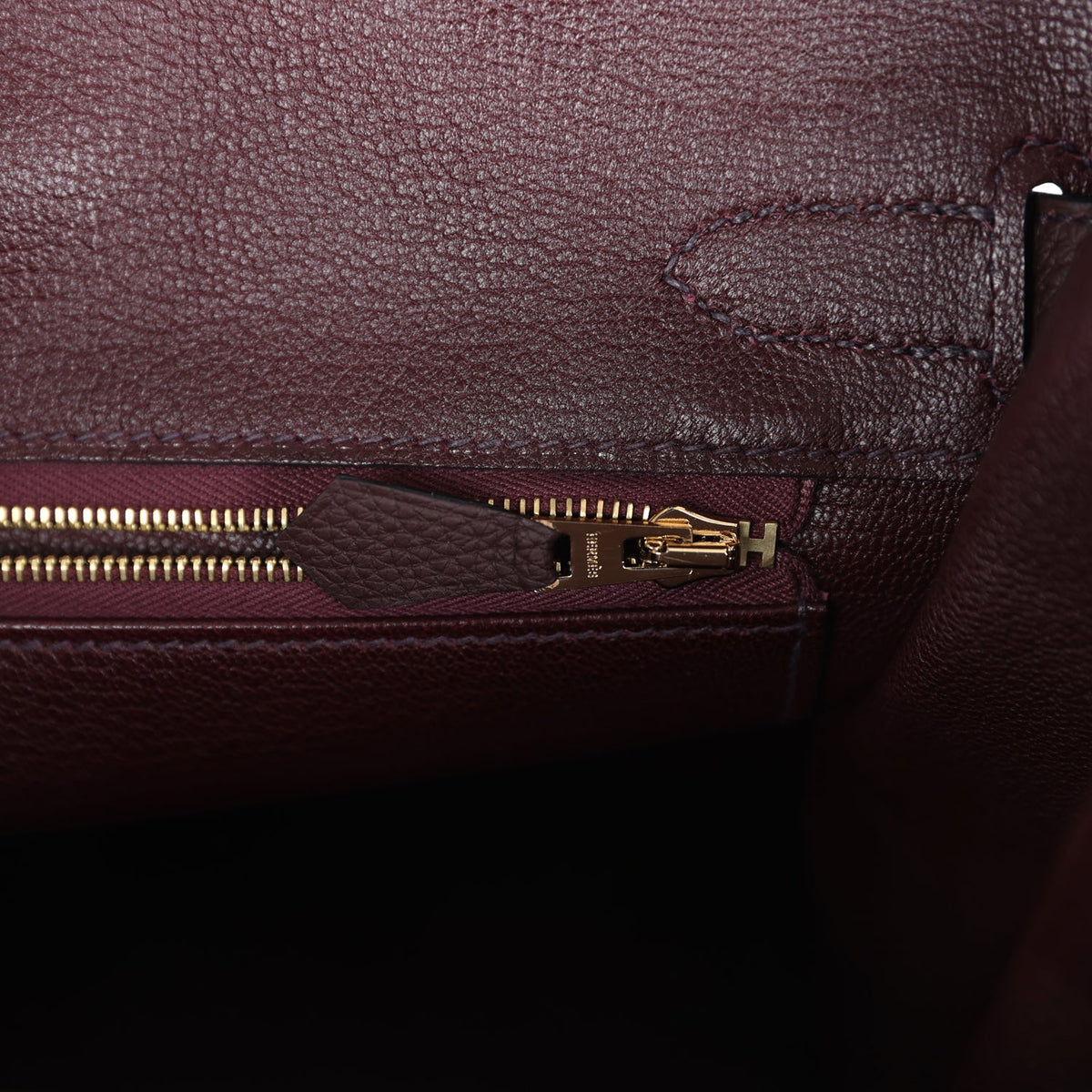 Hermès Birkin 30 Rouge Sellier Togo Gold Hardware