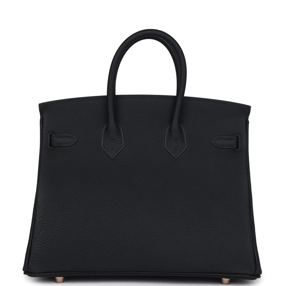 Hermès Birkin 25 Black Togo Rose Gold Hardware