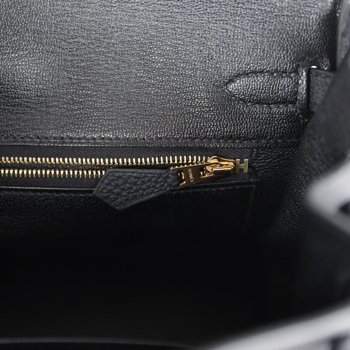 Hermès Birkin 25 Black Togo Rose Gold Hardware