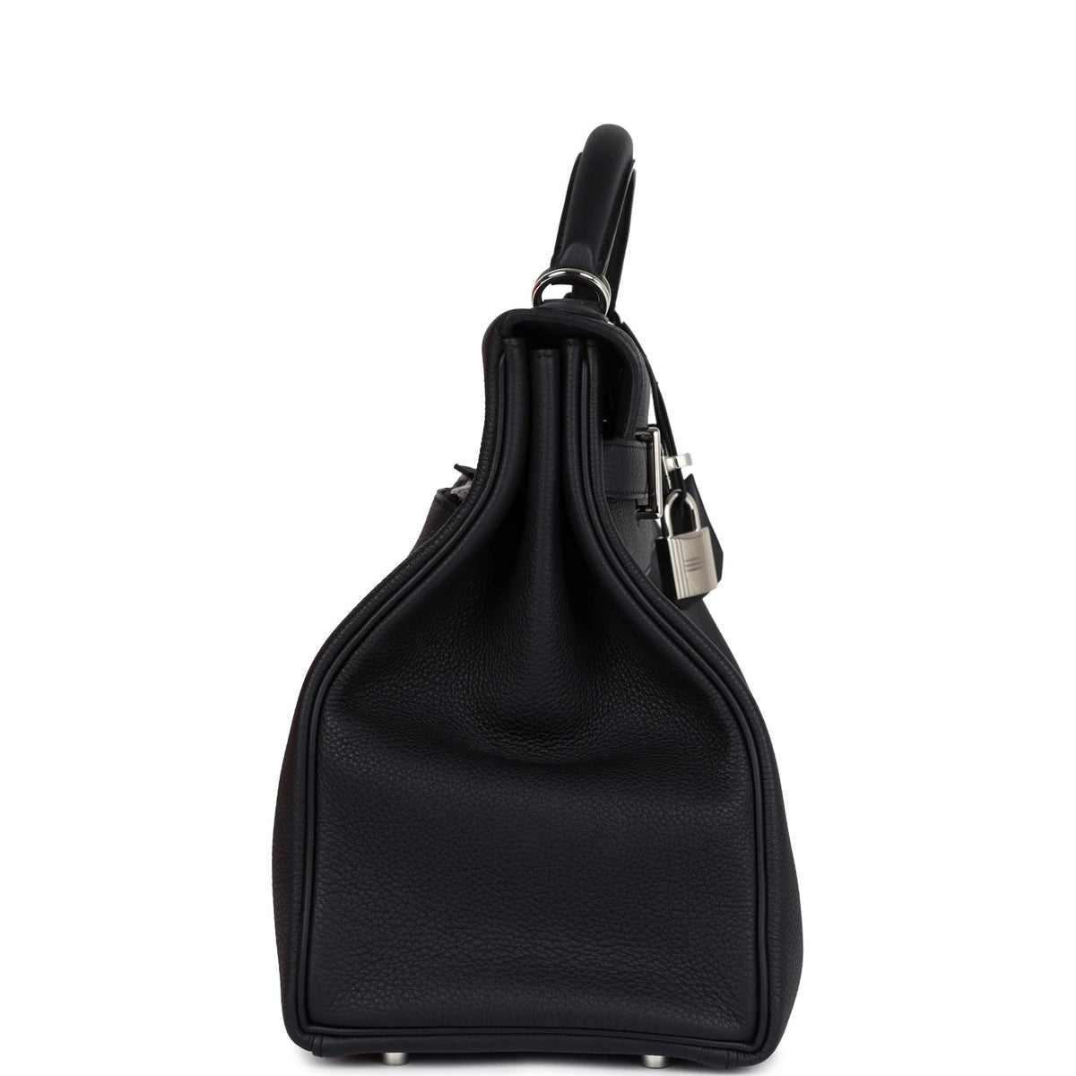 Hermès Kelly 42 Maxi Black Togo Palladium Hardware