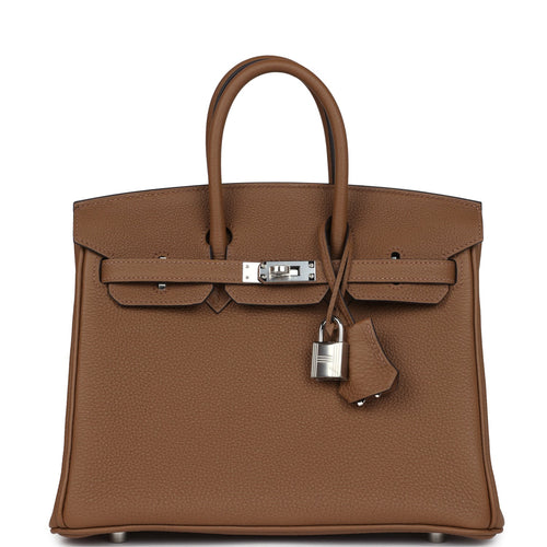 Hermès Birkin 25 Alezan Togo Palladium Hardware