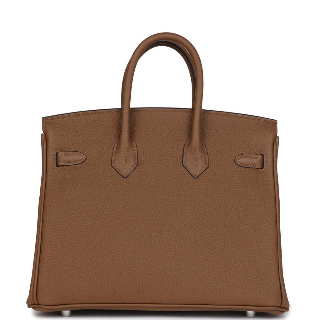 Hermès Birkin 25 Alezan Togo Palladium Hardware