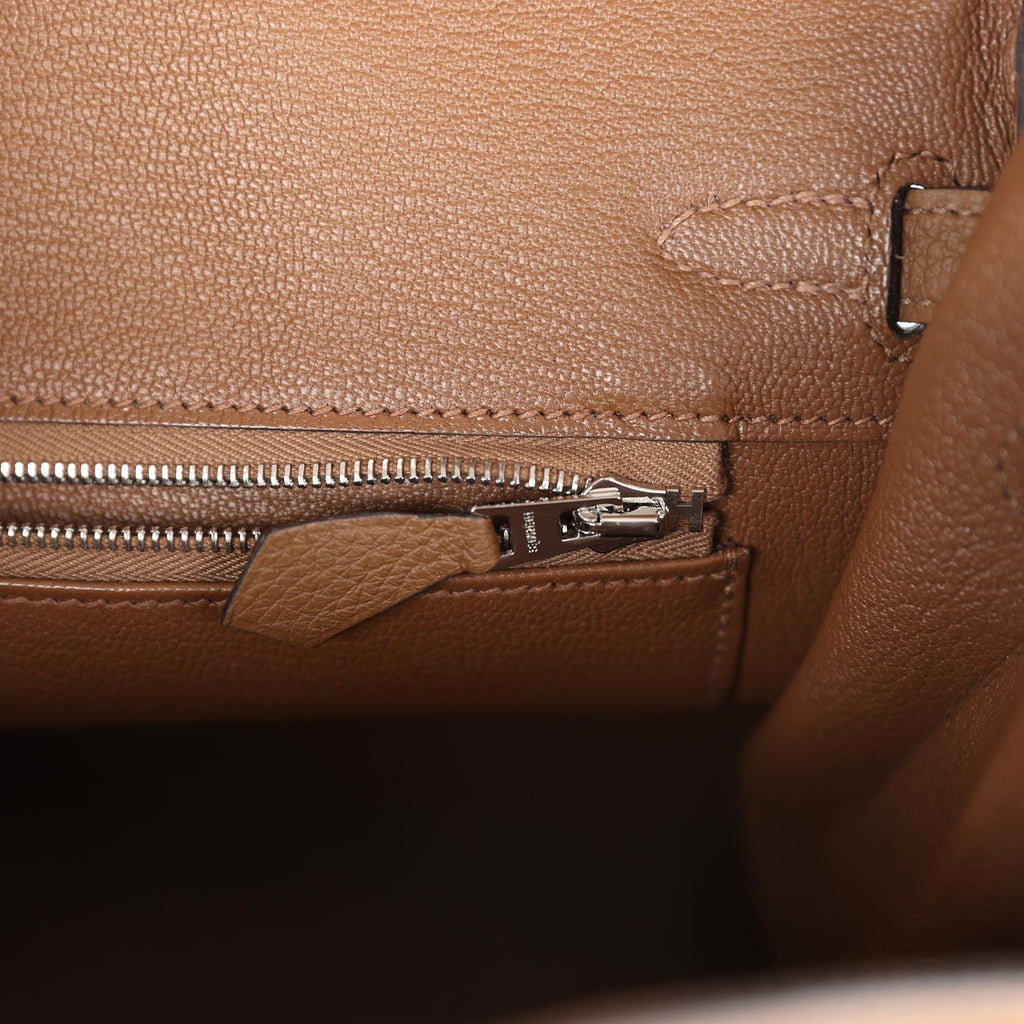 Hermès Birkin 25 Alezan Togo Palladium Hardware