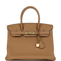 Hermès Birkin 30 Biscuit Togo Gold Hardware