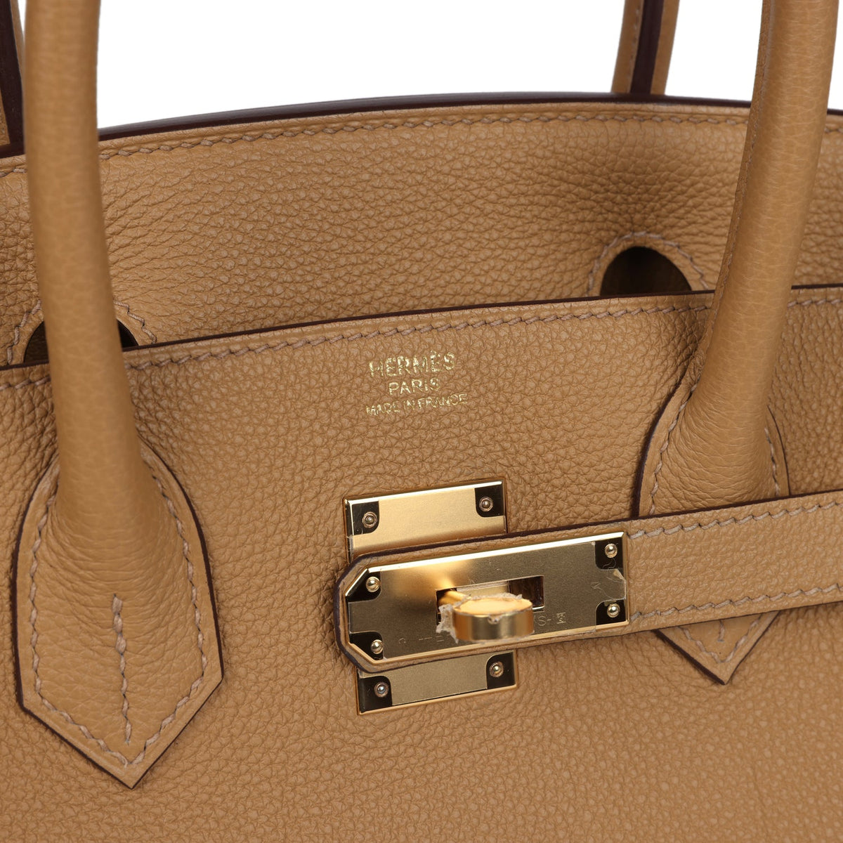 Hermès Birkin 30 Biscuit Togo Gold Hardware