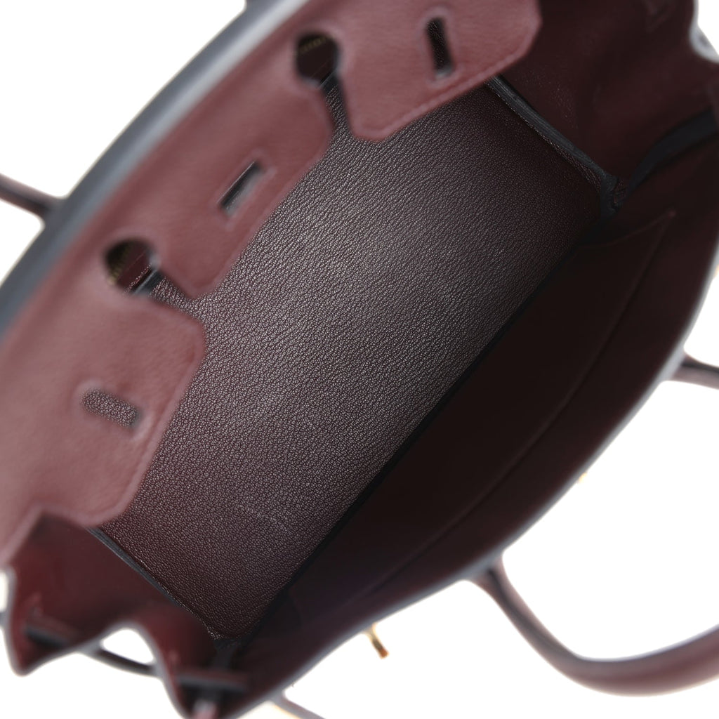 Hermès Birkin 25 Rouge Sellier Togo Gold Hardware