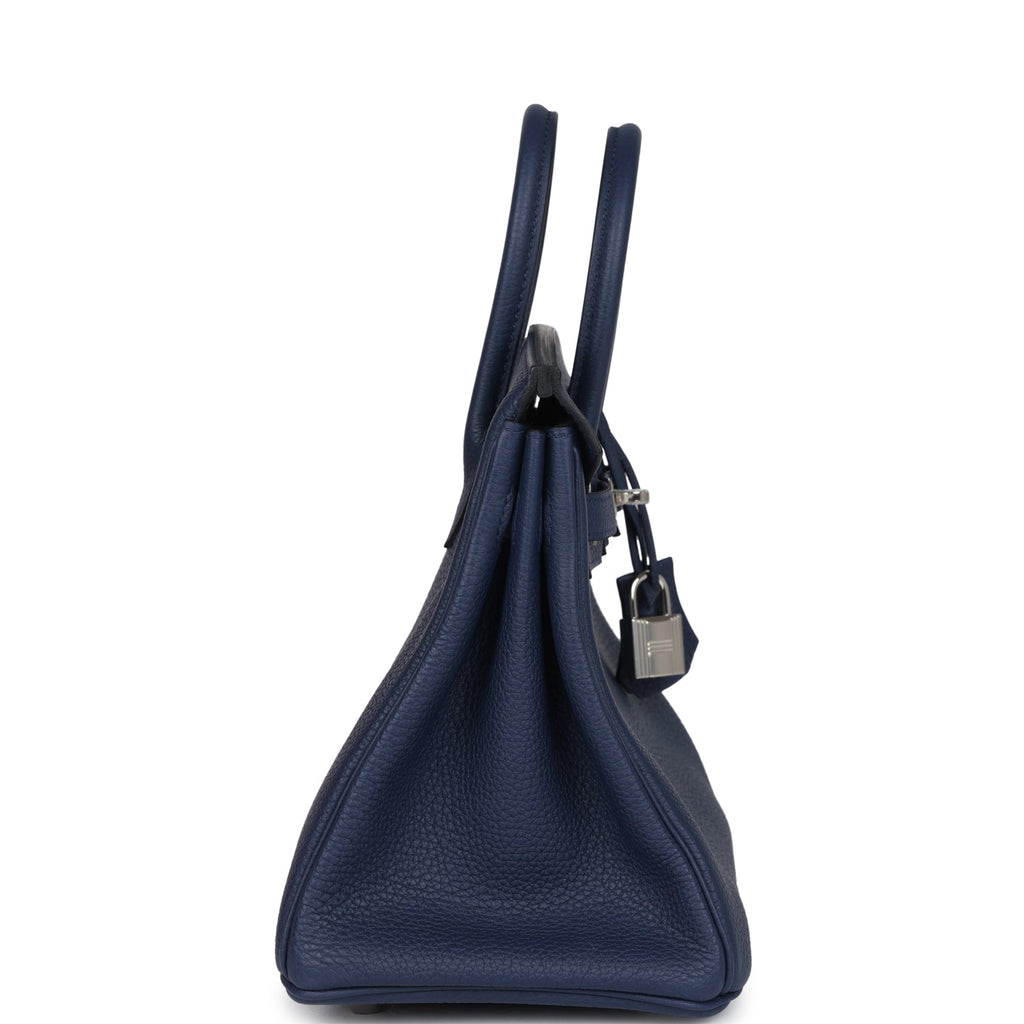 Hermès Birkin 25 Bleu Saphir Togo Palladium Hardware