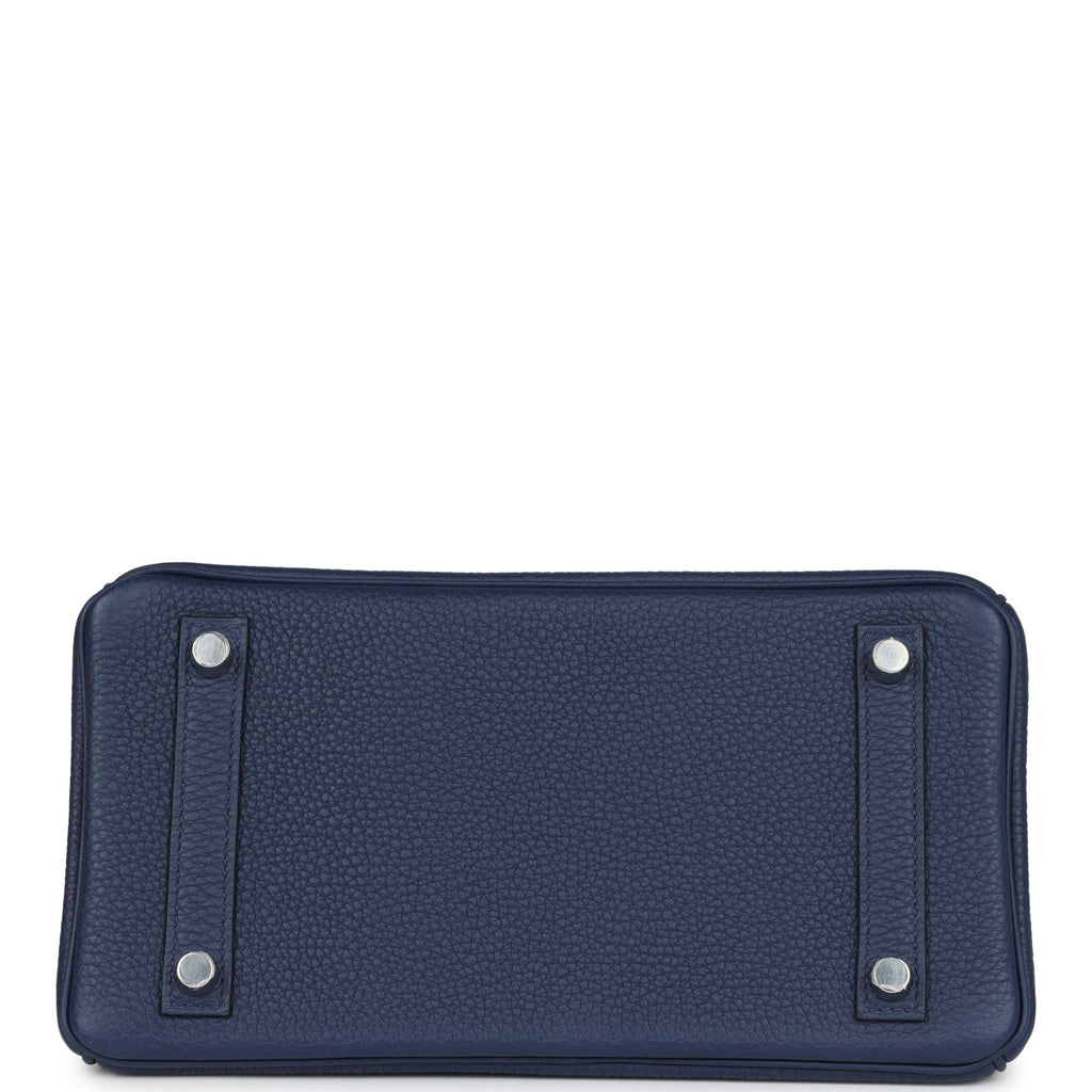 Hermès Birkin 25 Bleu Saphir Togo Palladium Hardware