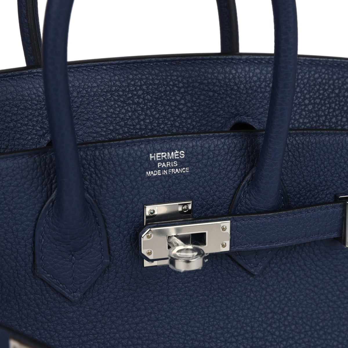 Hermès Birkin 25 Bleu Saphir Togo Palladium Hardware