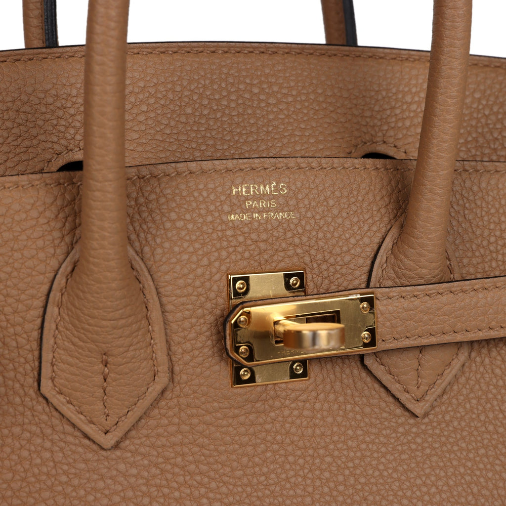 Hermès Birkin 25 Chai Togo Gold Hardware