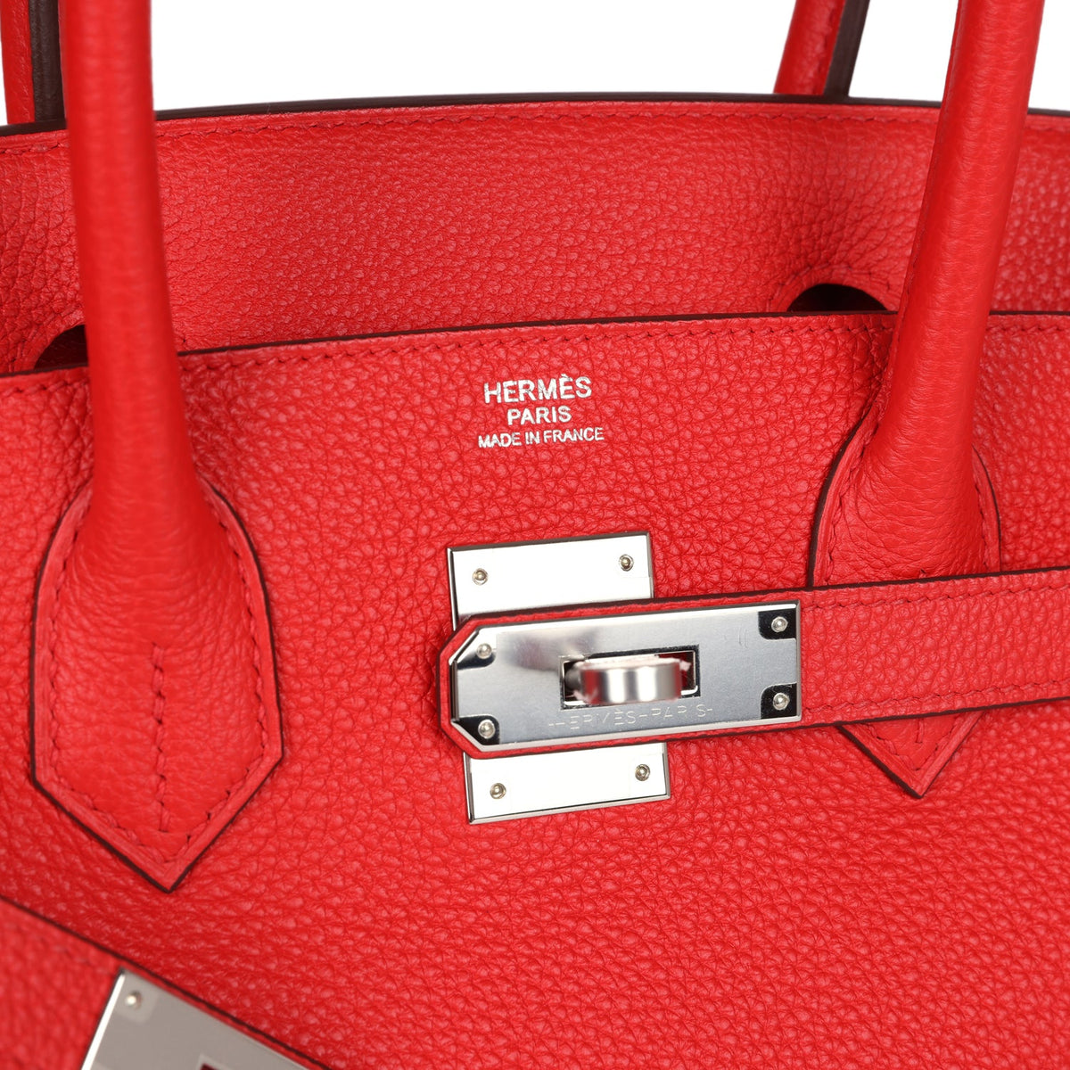 Hermès Birkin 30 Rouge de Coeur Togo Palladium Hardware