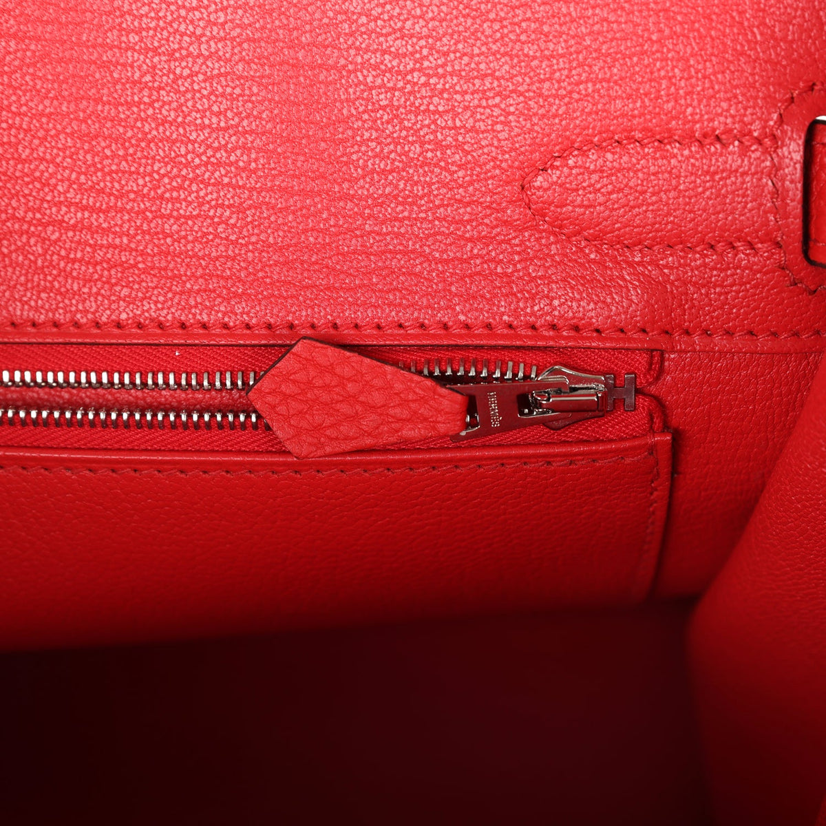Hermès Birkin 30 Rouge de Coeur Togo Palladium Hardware