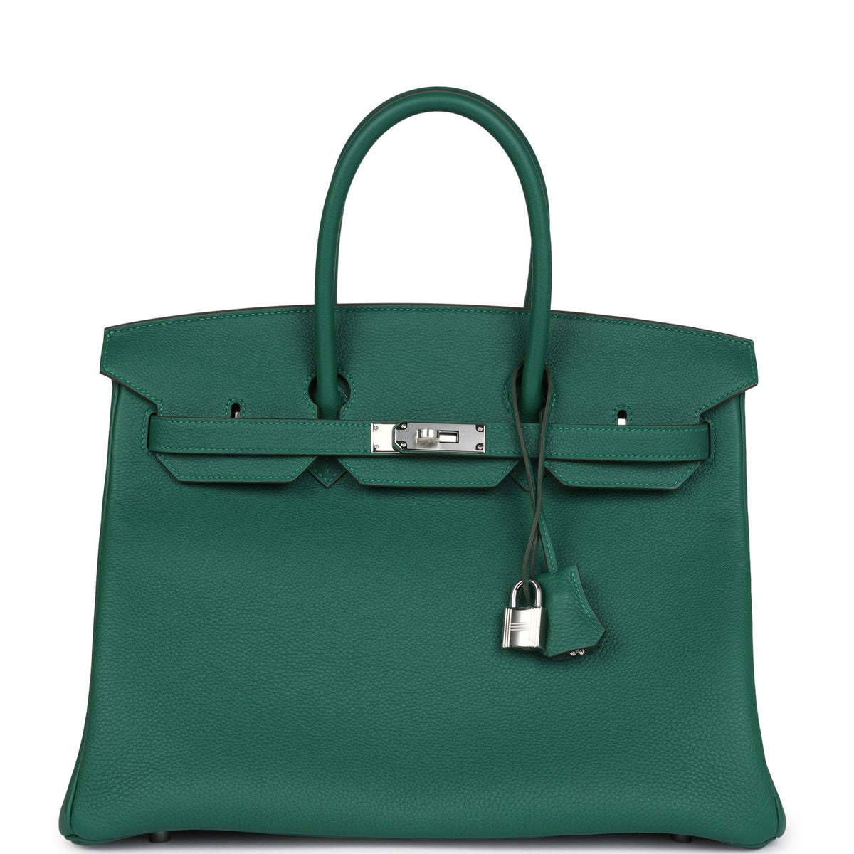 Hermès Birkin 35 Vert Moyen Togo Palladium Hardware