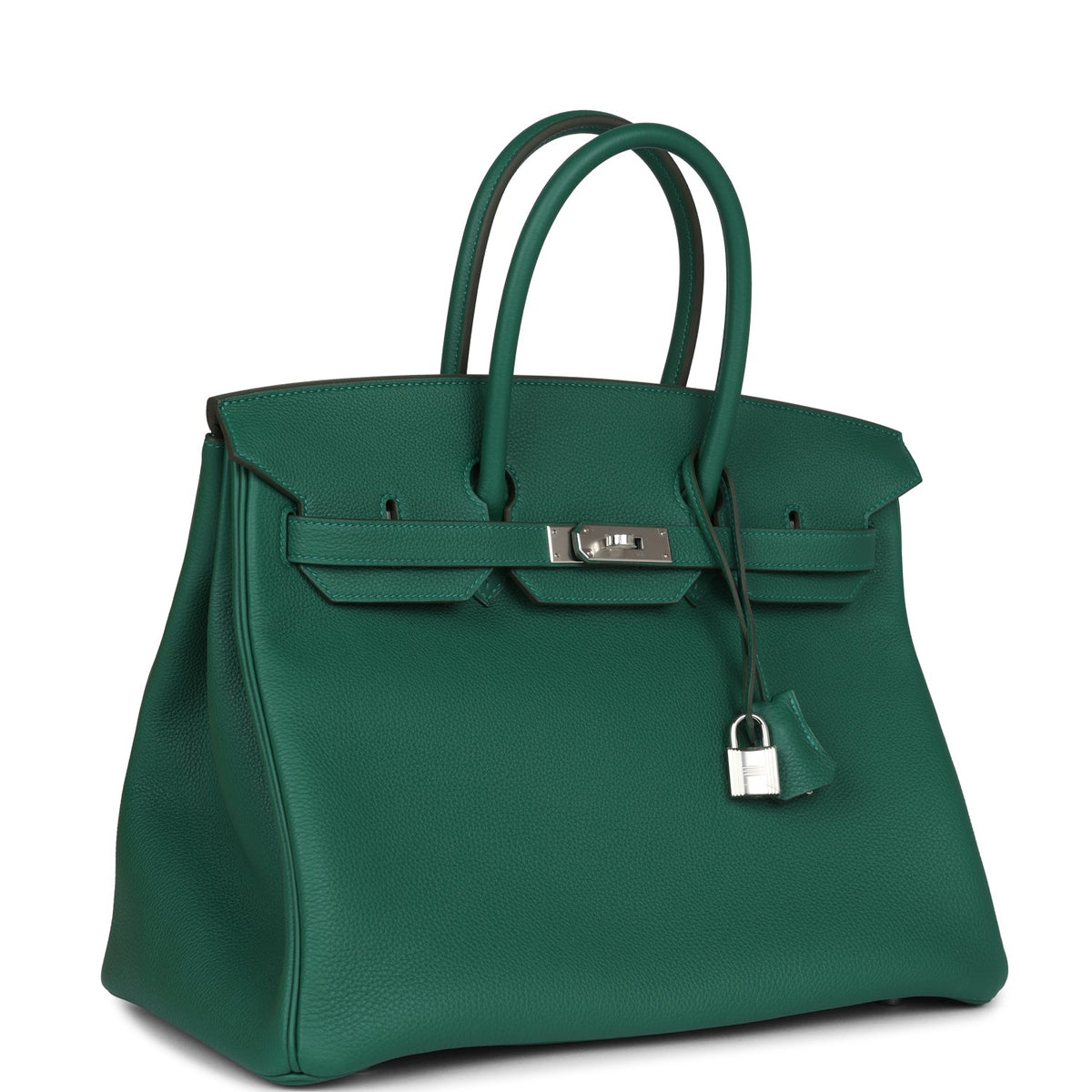 Hermès Birkin 35 Vert Moyen Togo Palladium Hardware
