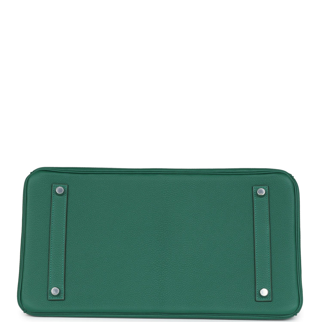 Hermès Birkin 35 Vert Moyen Togo Palladium Hardware