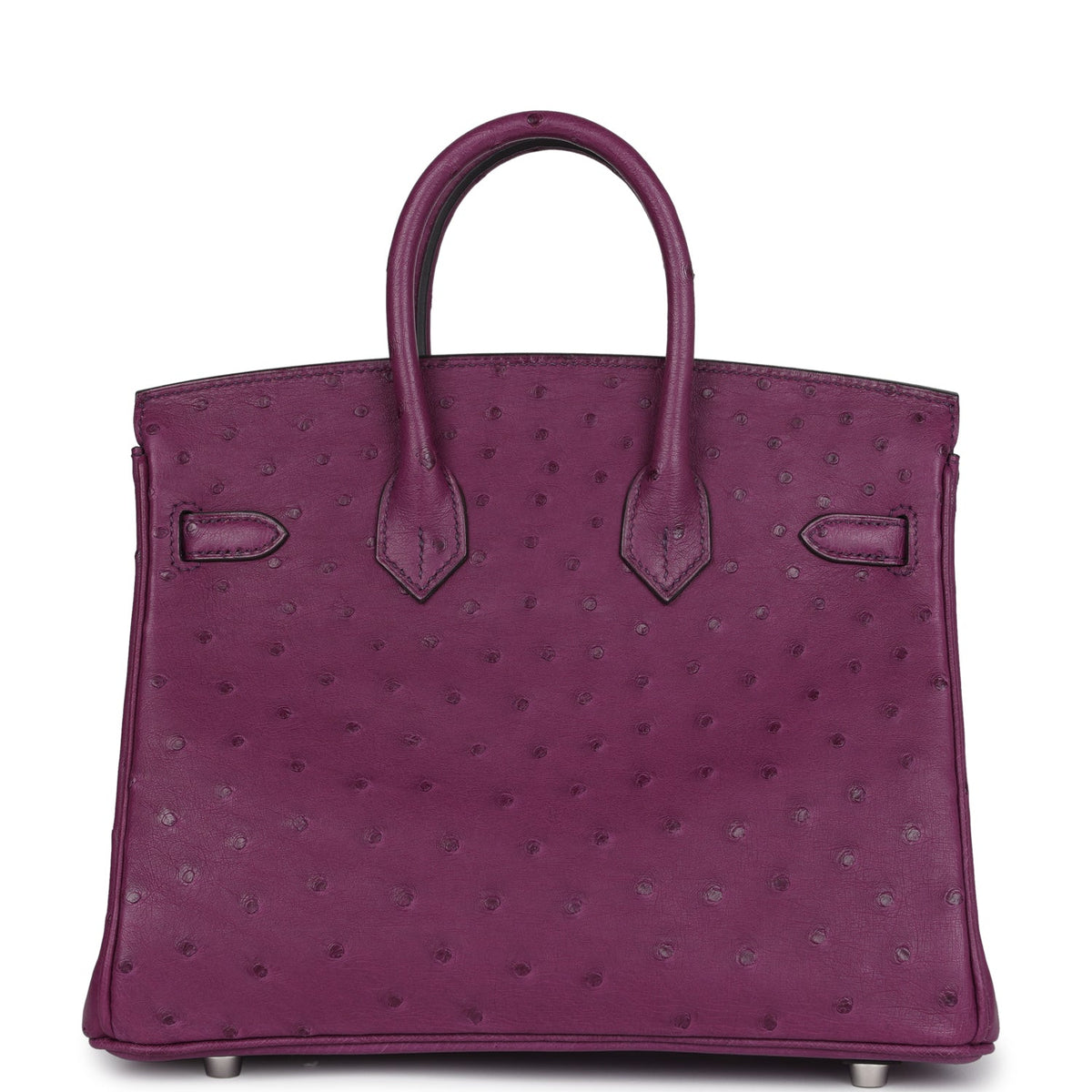 Hermès Birkin 25 Anemone Ostrich Palladium Hardware