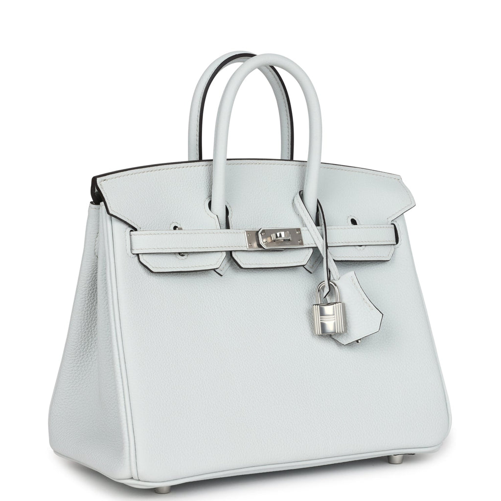 Hermès Birkin 25 Gris Platine Togo Palladium Hardware