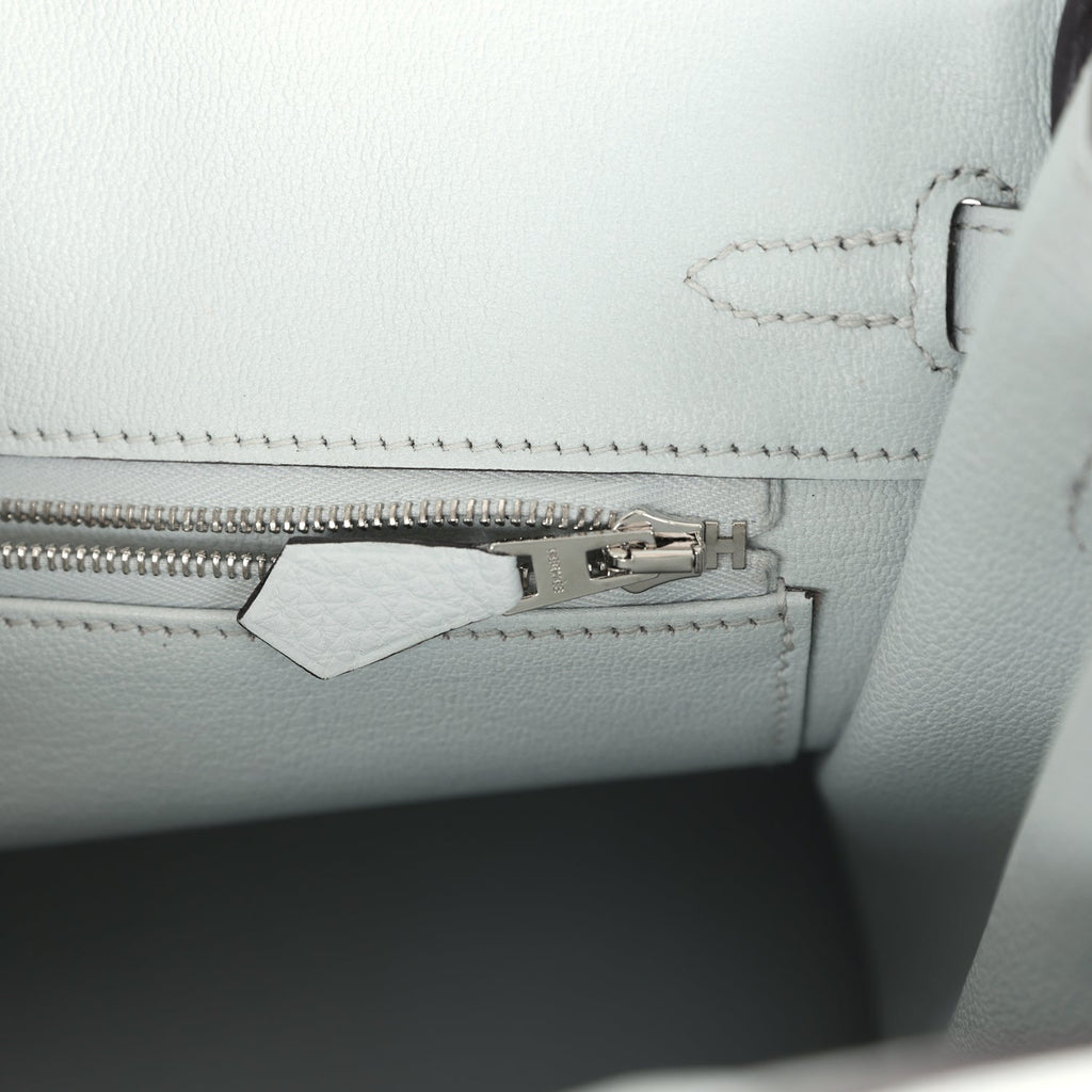 Hermès Birkin 25 Gris Platine Togo Palladium Hardware