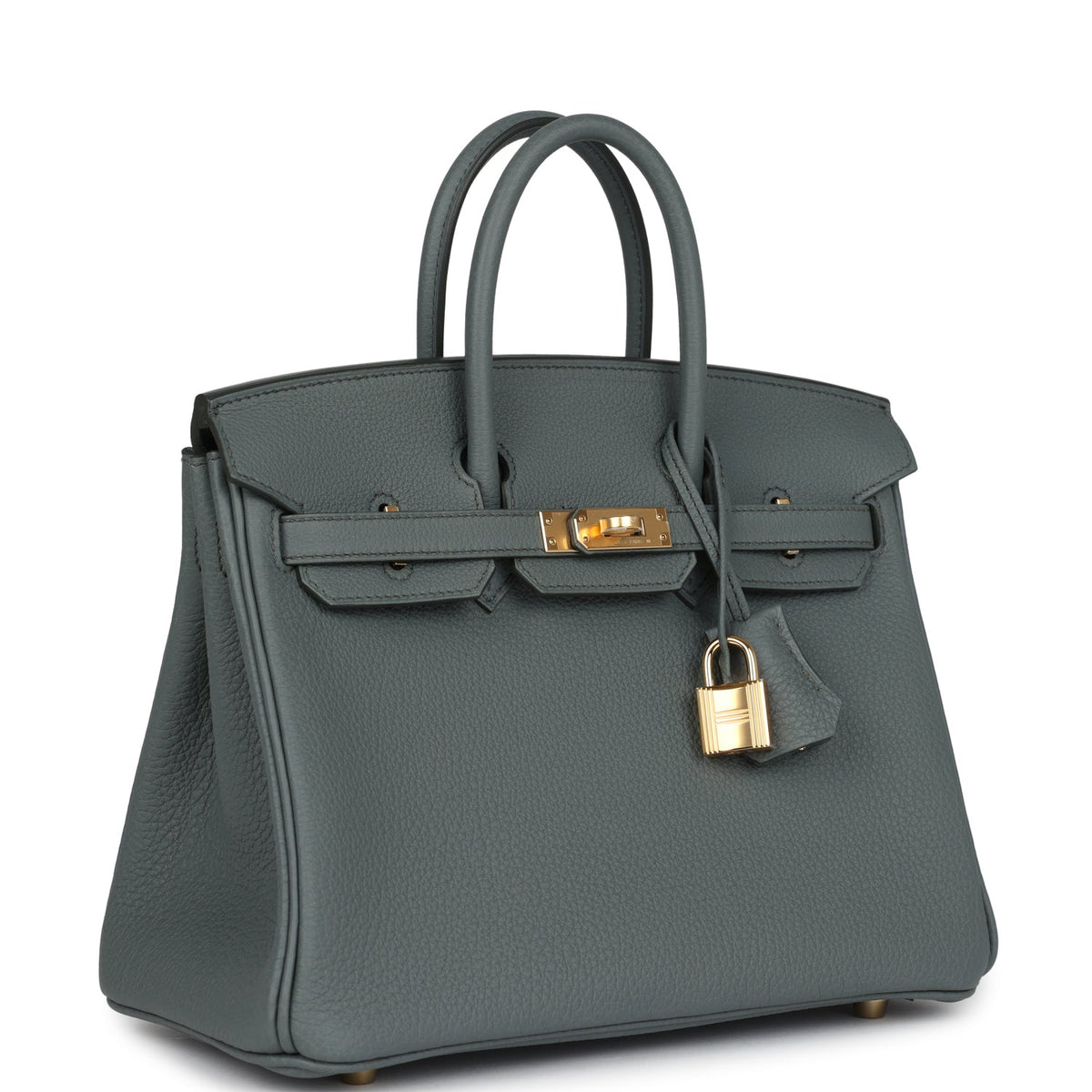 Hermès Birkin 25 Vert Amande Togo Gold Hardware