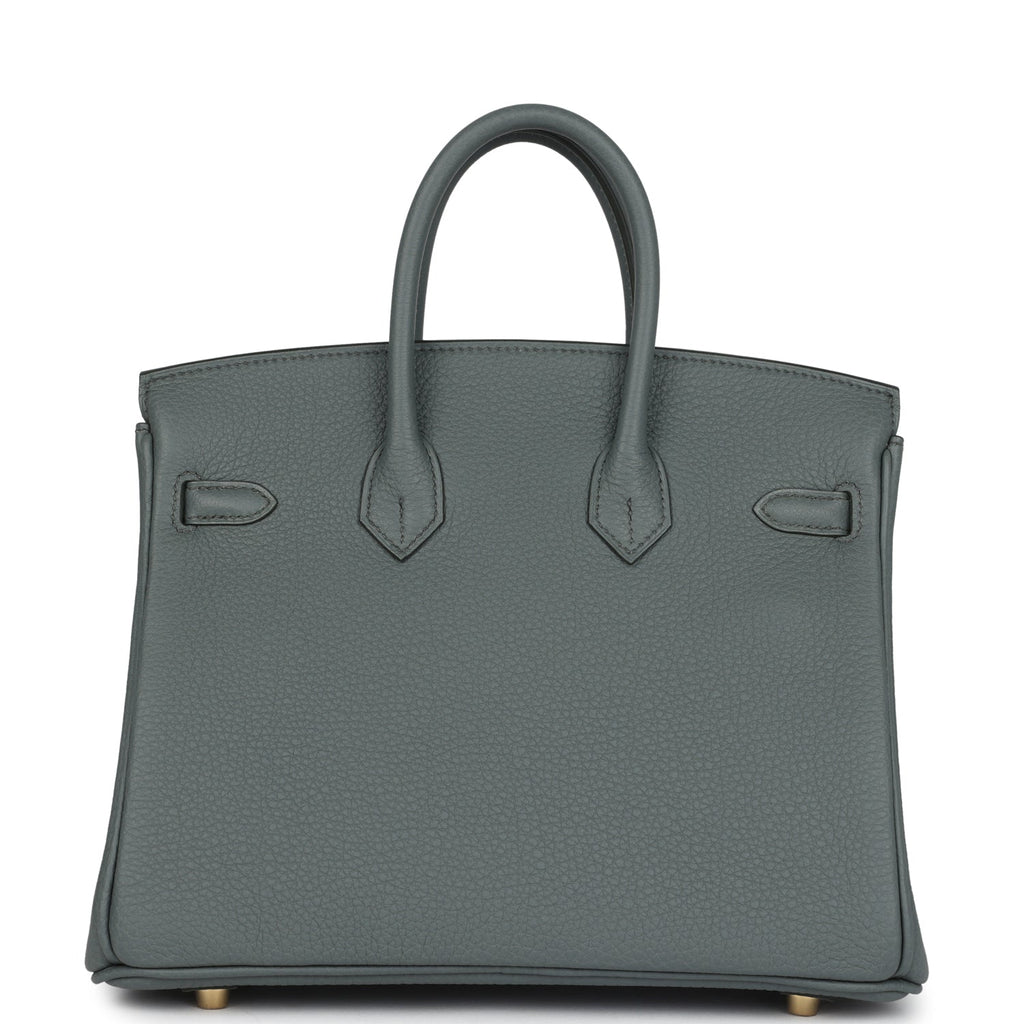 Hermès Birkin 25 Vert Amande Togo Gold Hardware