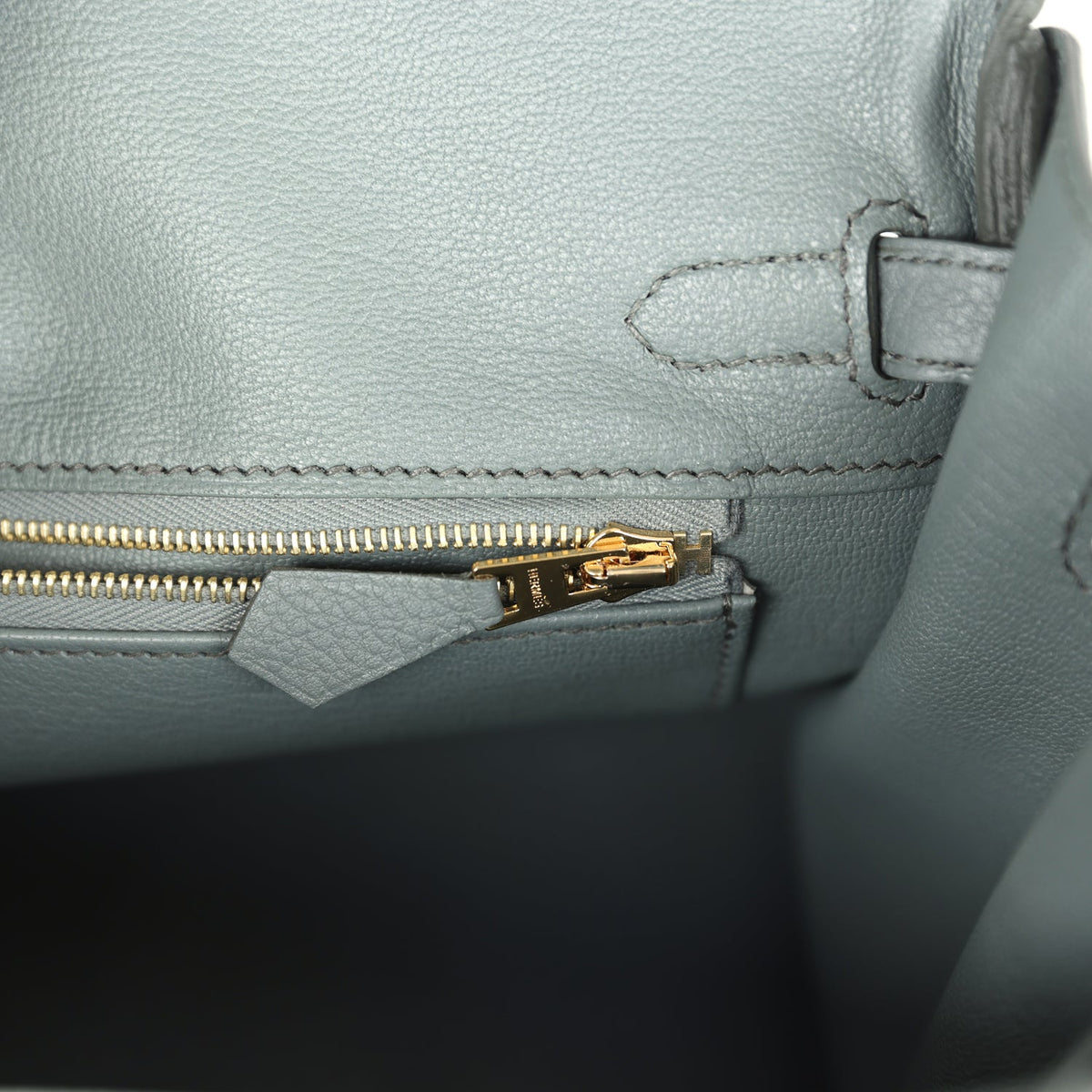 Hermès Birkin 25 Vert Amande Togo Gold Hardware