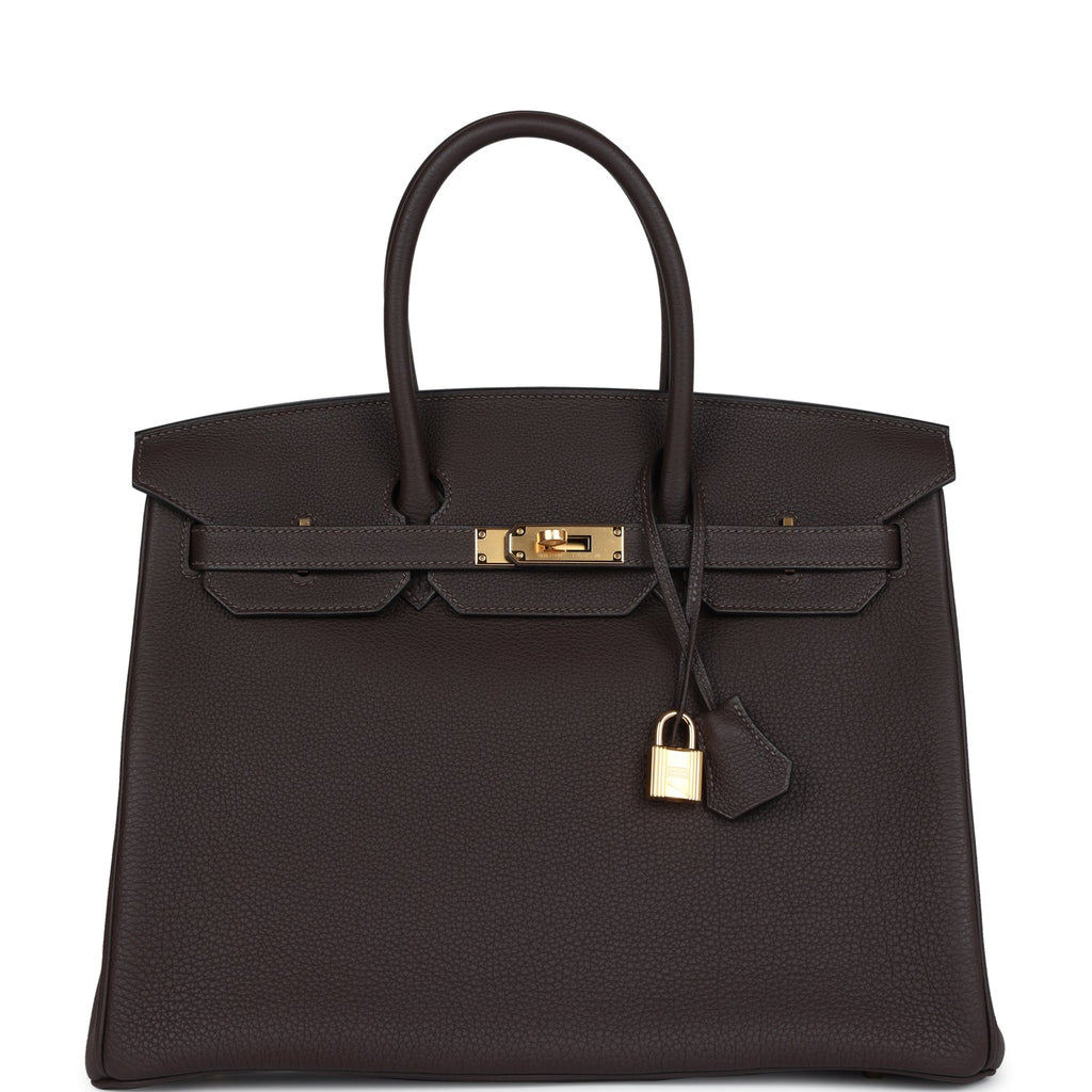 Hermès Birkin 35 Ecorce Togo Gold Hardware