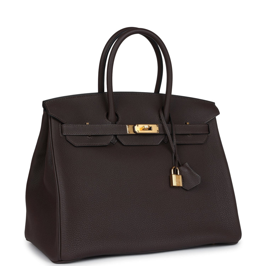 Hermès Birkin 35 Ecorce Togo Gold Hardware