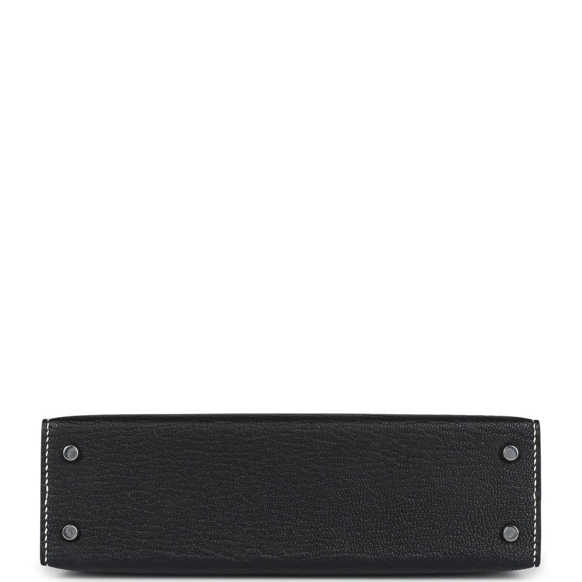 Hermès Special Order (HSS) Kelly Sellier 20 Black Chevre Mysore Palladium Hardware