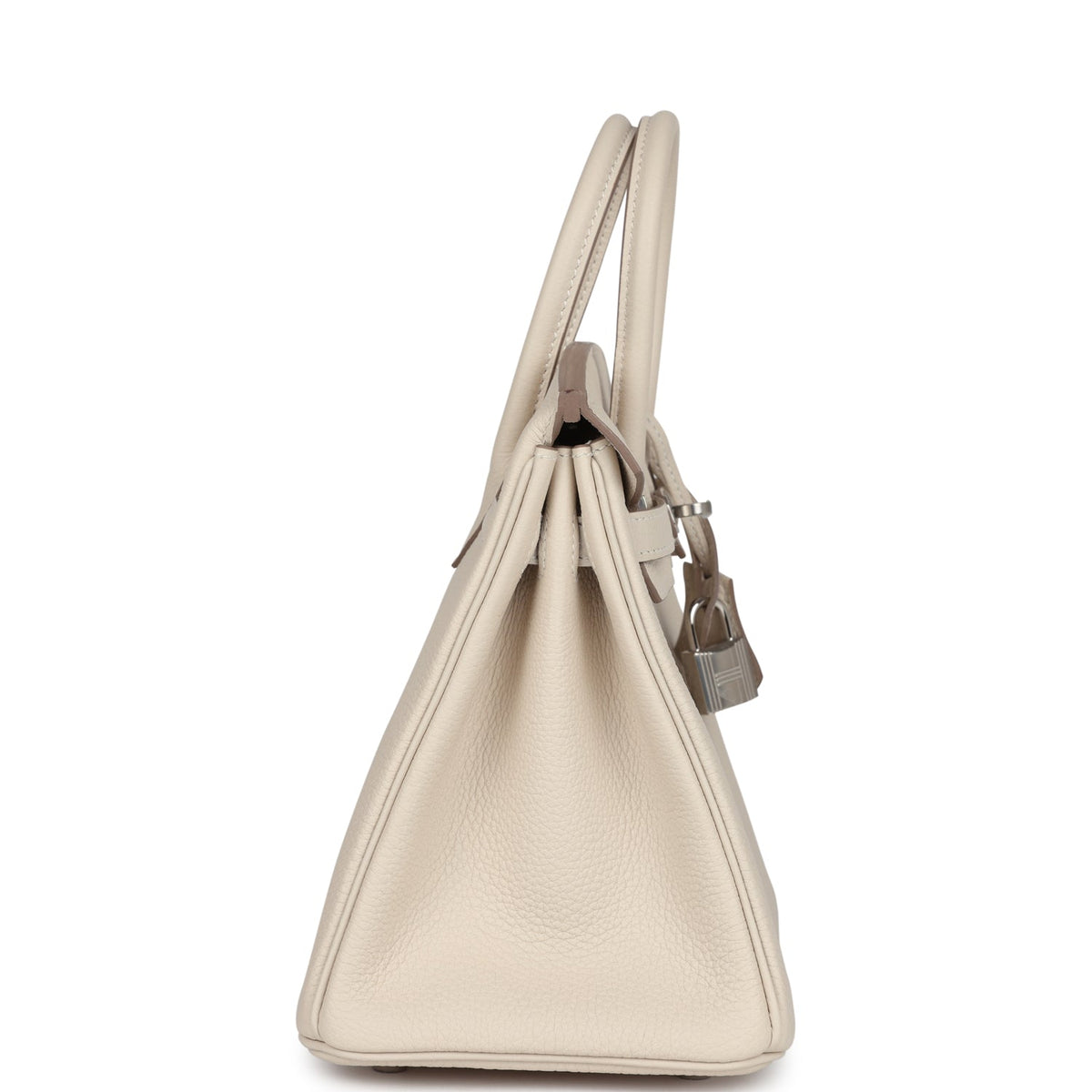 Hermès Birkin 25 Craie Togo Palladium Hardware