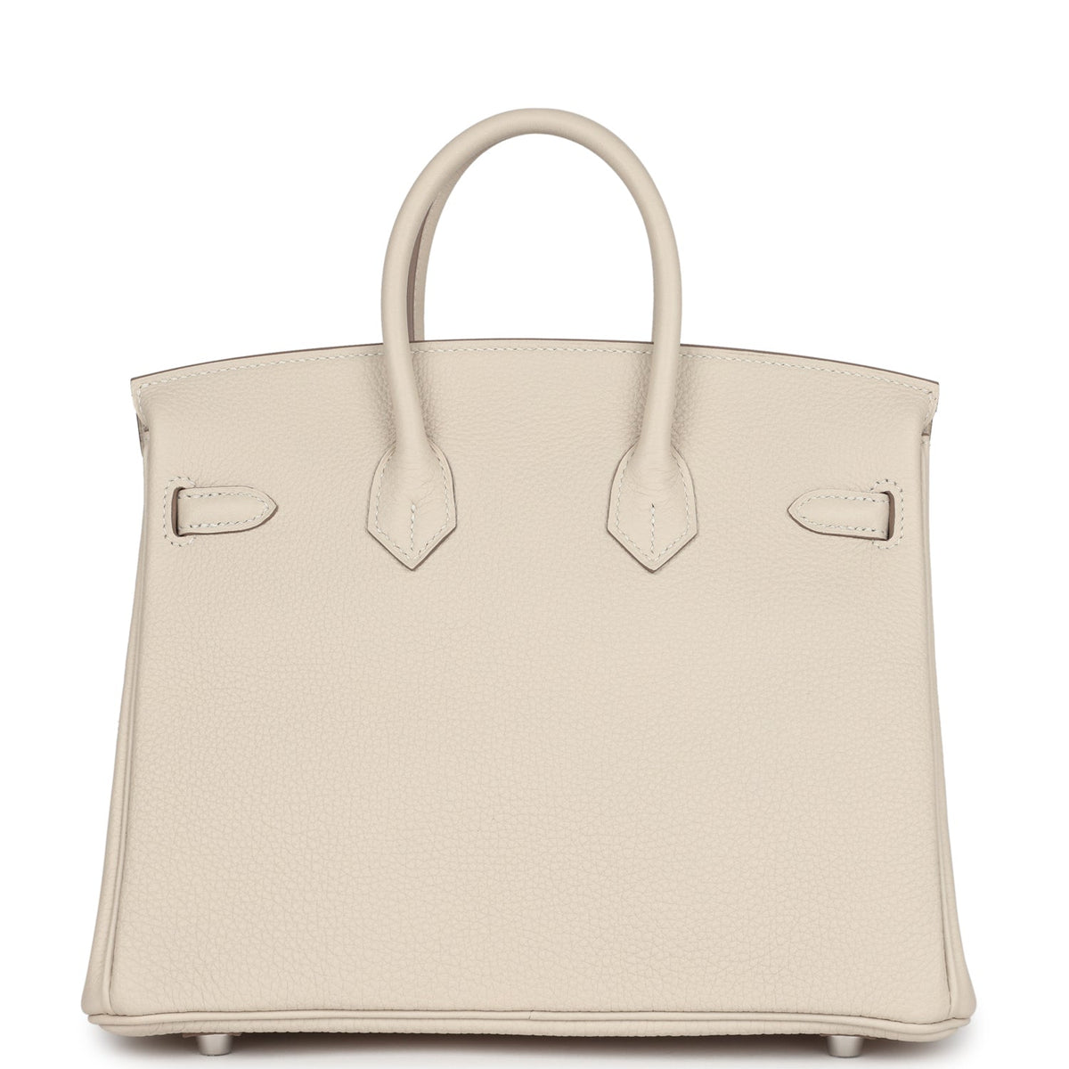 Hermès Birkin 25 Craie Togo Palladium Hardware