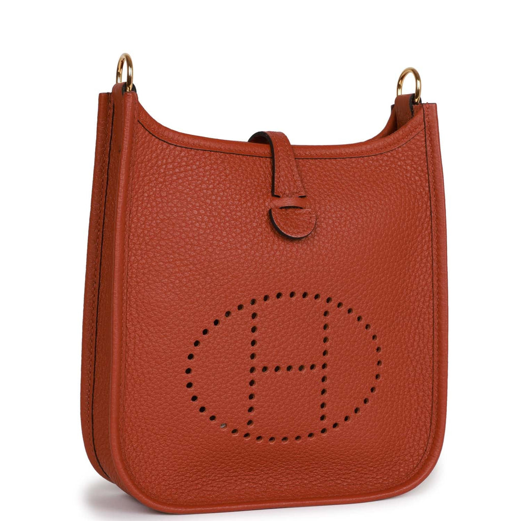 Hermès Evelyne TPM Cuivre Clemence Gold Hardware
