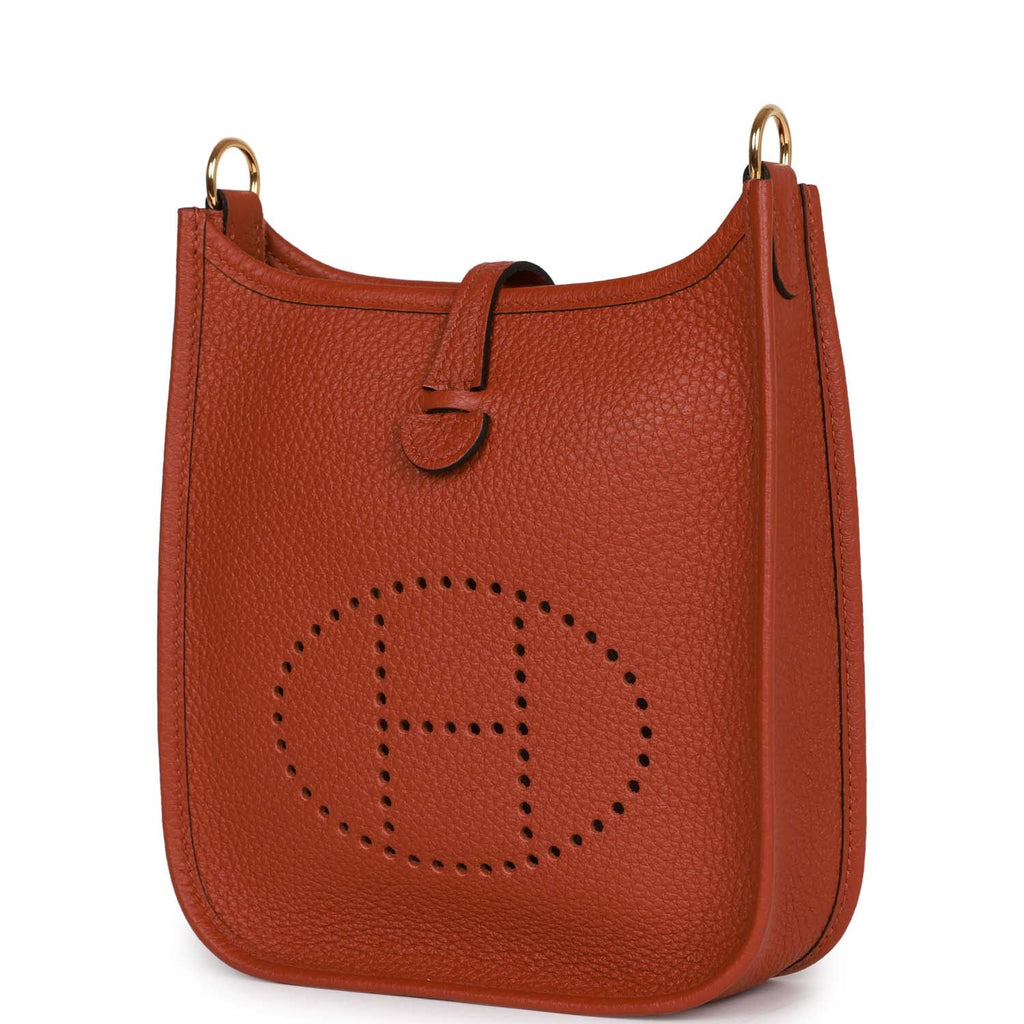 Hermès Evelyne TPM Cuivre Clemence Gold Hardware