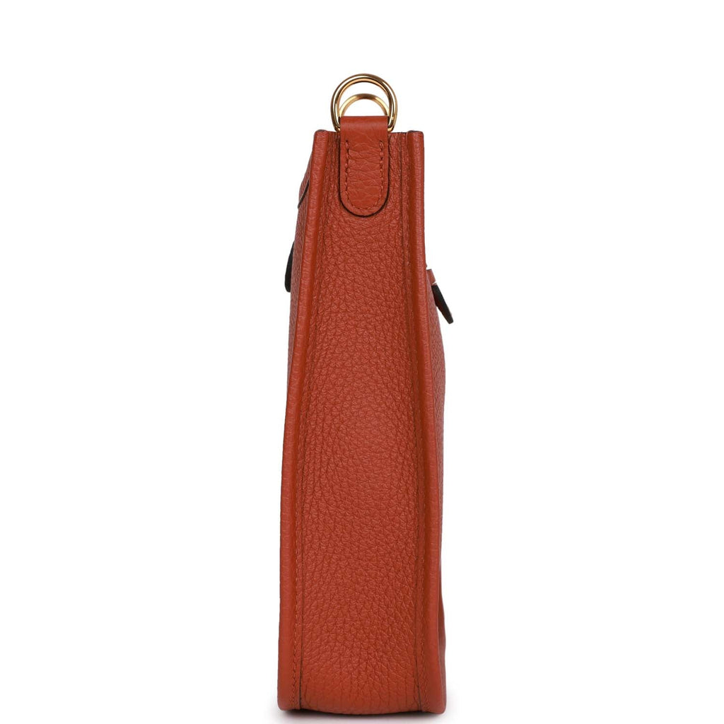 Hermès Evelyne TPM Cuivre Clemence Gold Hardware